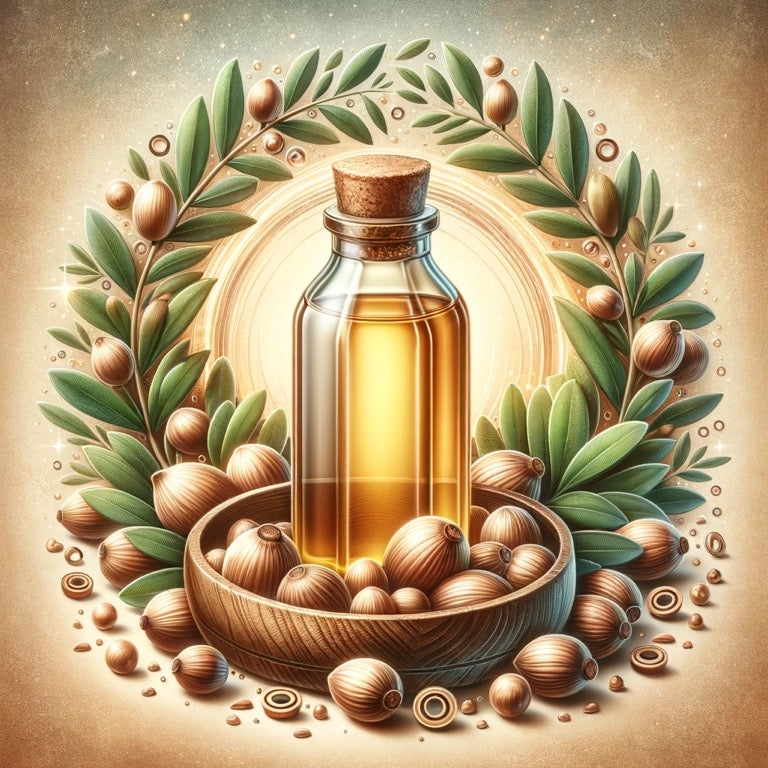 Grow your edges back jojoba oil