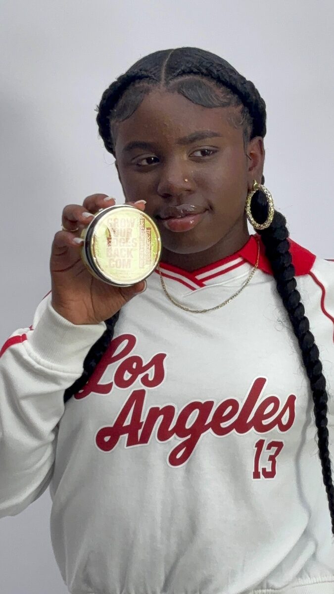 Laid edges with Grow Your Edges Back Edge Control