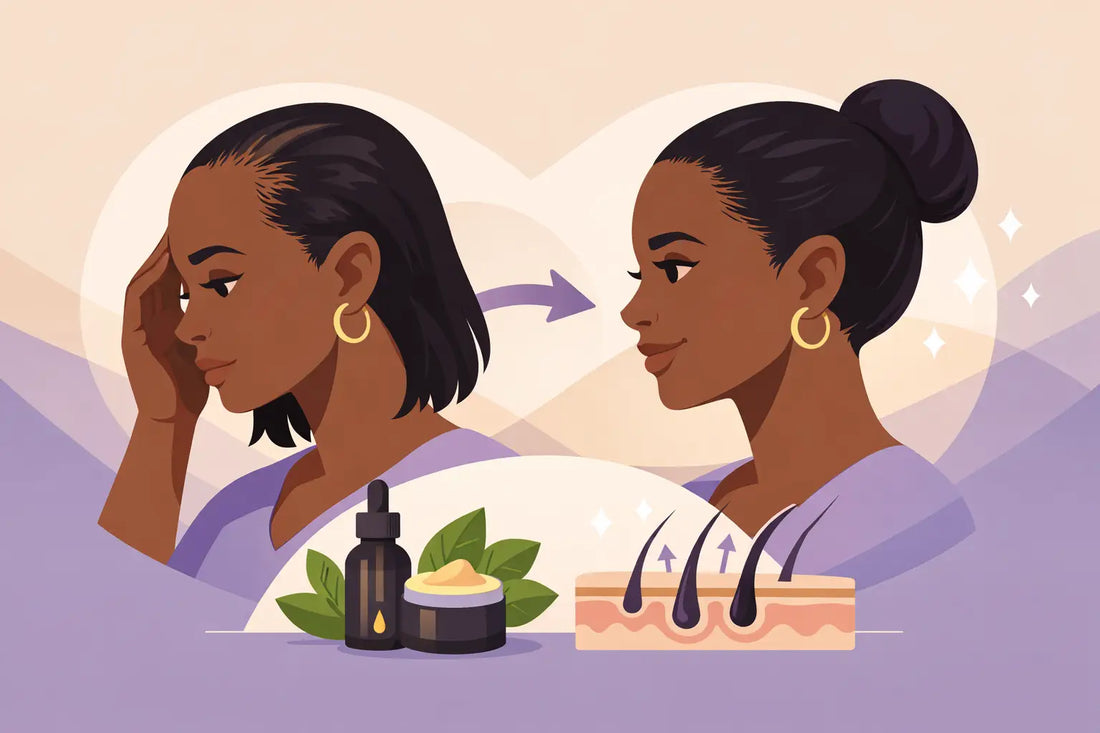 Hairline Regrowth for Black Women That Works