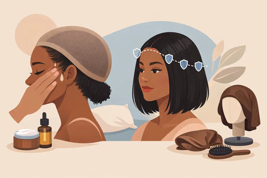 How to Protect Edges Under Wigs
