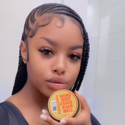 best edge control for 4c hair no white residue