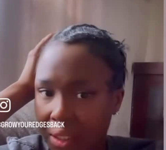 Detroit Barbie, the face of the Grow Your Edges Back pink campaign
