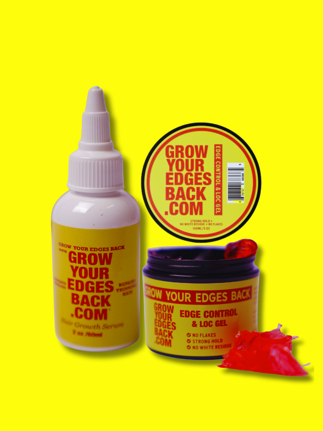Dynamic Duo Edge Comeback Kit (Edge Control + Growth Oil + Free Gifts + Free Shipping)