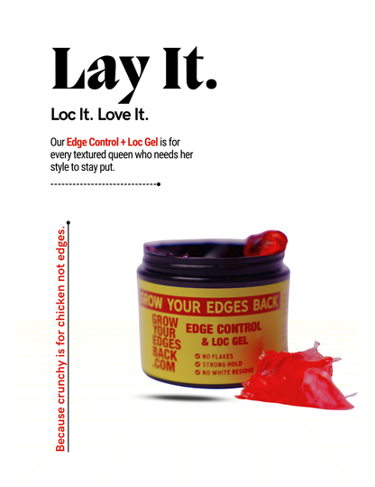 Strong Hold Edge Control & Loc Gel - Original w/ FREE Edge Brush