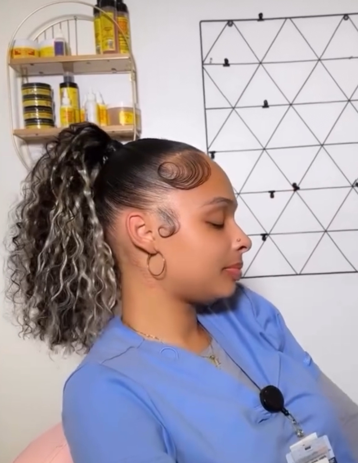 Strong Hold Edge Control & Loc Gel w/ FREE Edge Brush