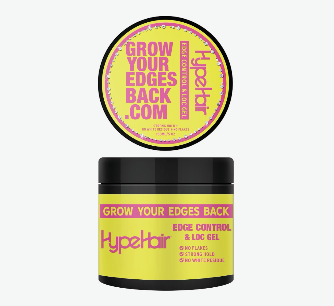 Hype Hair X GYEB Dynamic Duo (Pink Edge Control & Growth Oil) w/ FREE Edge Brush