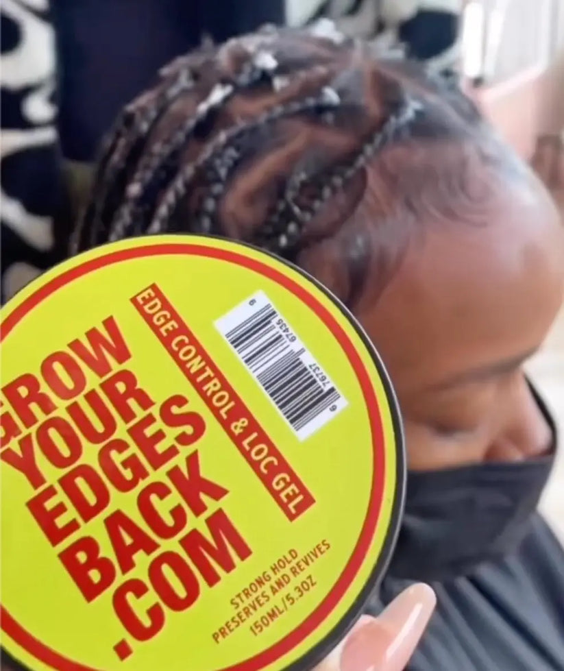 Edge Control Set Strong Hold Edge Control & Loc Gel - Grow Your Edges Back