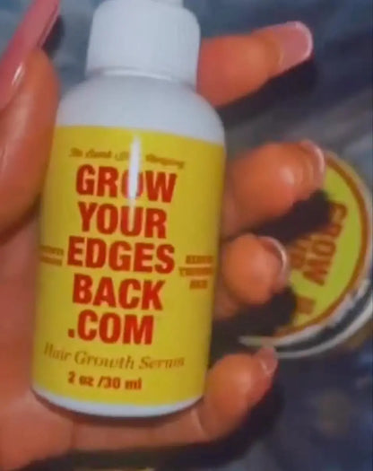 Hair & Edge Growth Oil 2-Bottle Bundle w/ FREE Edge Brush