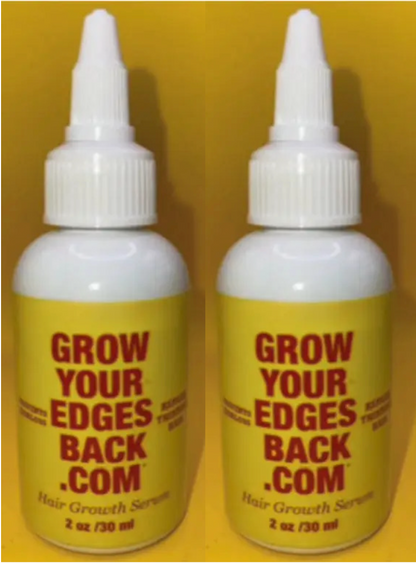 Hair & Edge Growth Oil 2-Bottle Bundle w/ FREE Edge Brush
