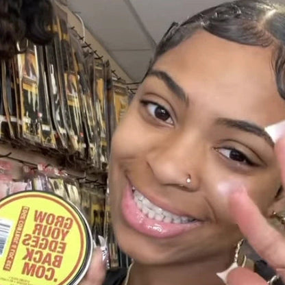 Strong Hold Edge Control & Loc Gel w/ FREE Edge Brush