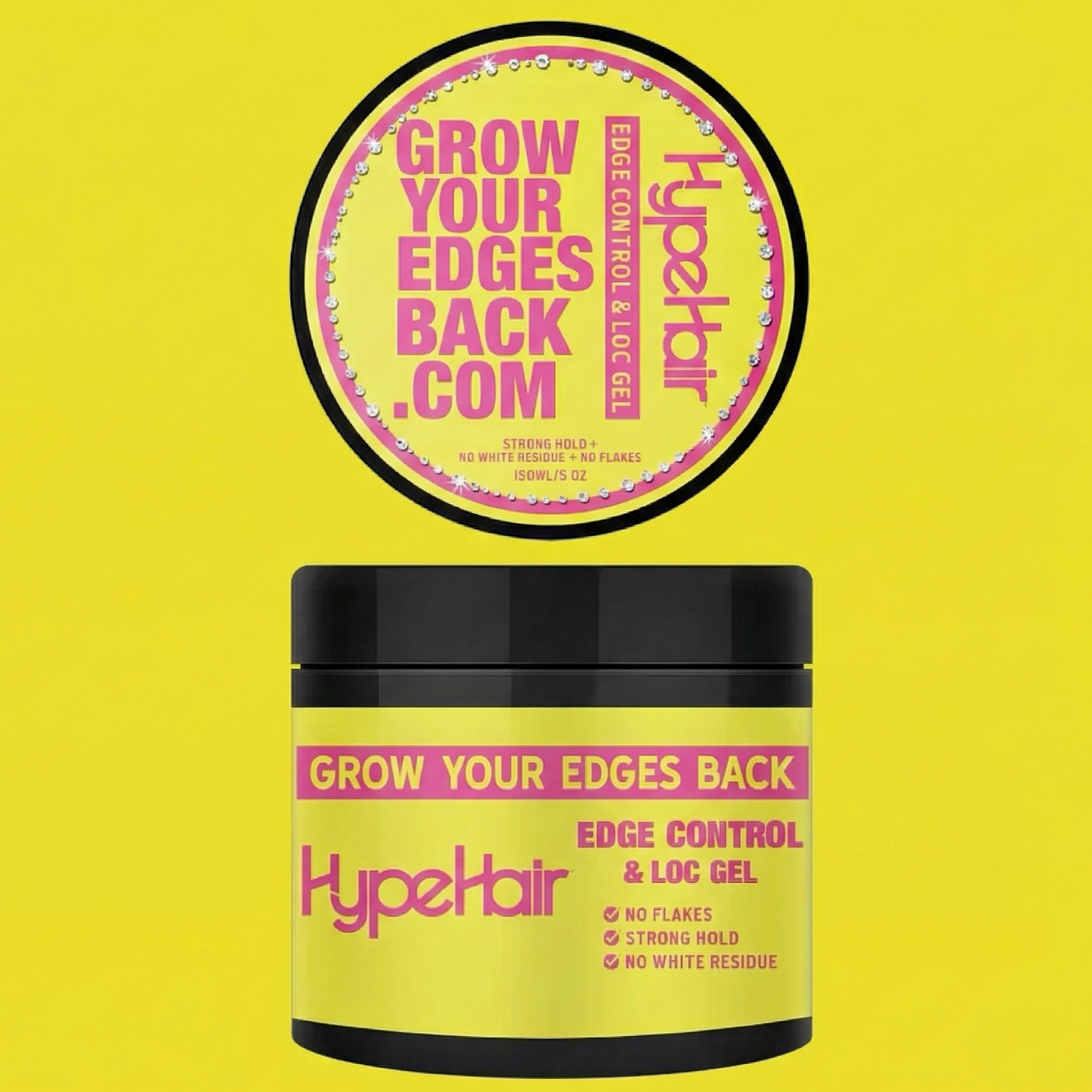 Hype Hair X GYEB PINK Edge Control w/ FREE Edge Brush (Limited Quantities Available)