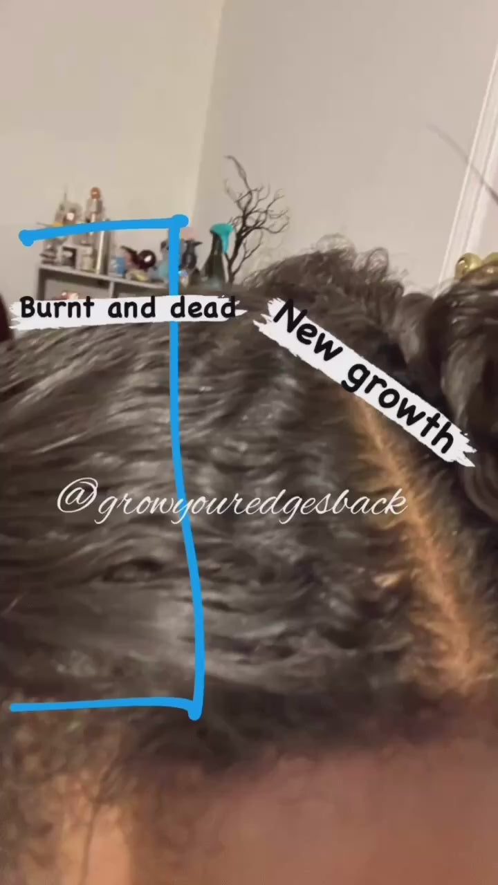 Customer-shared Grow Your Edges Back oil video