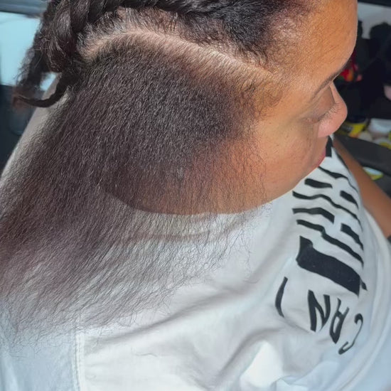 Grow Your Edges Back Braiding Gel application video